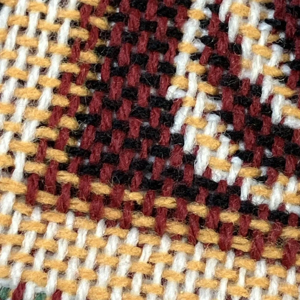 Vtg 1990s Walmart Jubilee Tapestry Throw / Seed Labels / 46